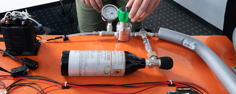 Schulung zu Bedienen von Fahrzeugen mit Gasantrieb